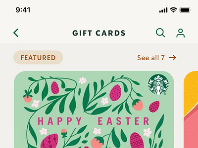 Starbucks Mobile App - UX/UI Redesign by Michel Achkar on Dribbble
