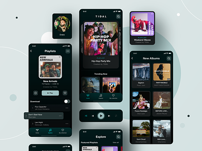 Tidal Music_Mobile App_Redesign