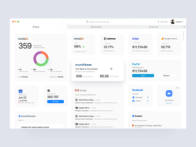 Integration App - Sales Dashboard