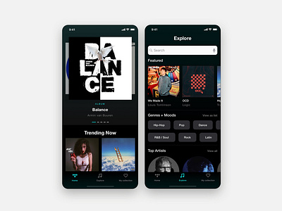 TIDAL Music Streaming Service - Redesign