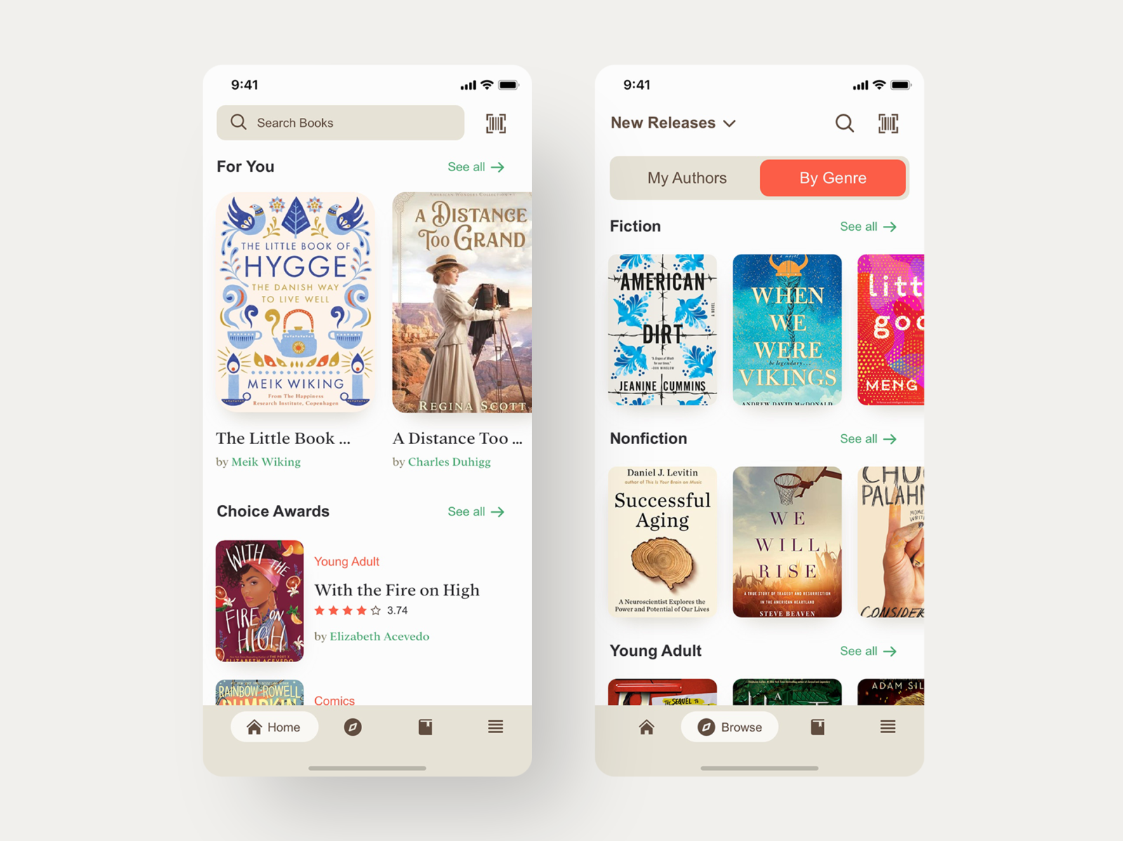 Goodreads UI Redesign by Michel Achkar on Dribbble