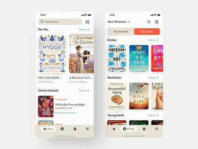 Goodreads UI - Redesign awards book bookstore cover design digital genres goodreads lists navigation rating reading reading list scan search bar tabs ui uidesign ux