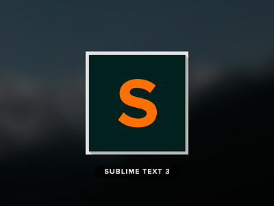 Sublime Text 3 logo redesign sublime text