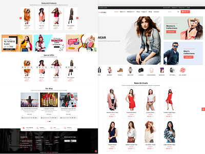 Fashion eCommerce Store Website Template