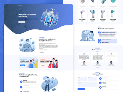 Sanitizer and Mask Website HTML Template bootstrap covid19 safety product health and safety html template landing page mask mask website template online safety product ordering online sanitizer store responsive sanitizer sanitizer and mask product sanitizer website sanitizer website template website template