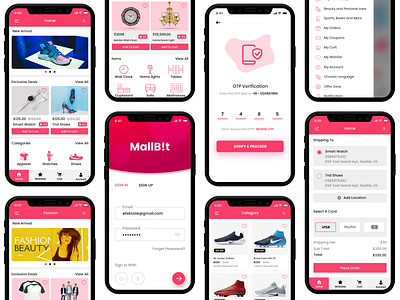 ECommerce Store App UI Kit