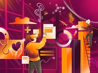Medical Dashboard Illustration
