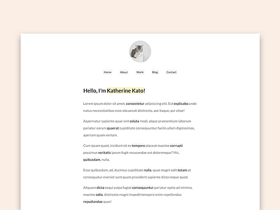 Follow Along Links clean javascript link hover minimal portfolio ui ux web design