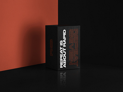 Repeat Seven Branding. Delivery box.