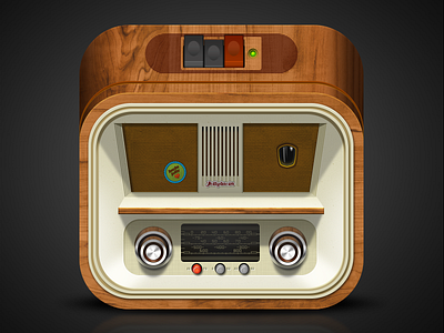 Jellymee for radio app icon radio