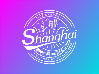 TIDE SHANGHAI grahicdesign illistration logo shanghai