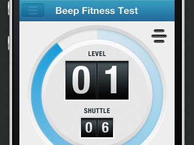 Beep Fitness Test app fitness ios iphone test