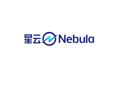 星云nebula logo设计 branding design logo typography vector
