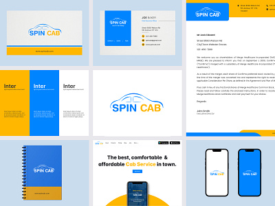 Spin cab branding for cab service