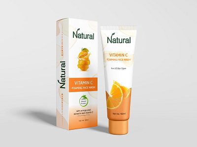 Face wash packaging design brand identity branding face wash label design facewash facewash packaging design graphic design label design package design packaging design product packaging