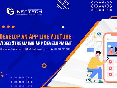 Develop an App like YouTube- Video Streaming App Development best video development services video app development video development services video streaming app development