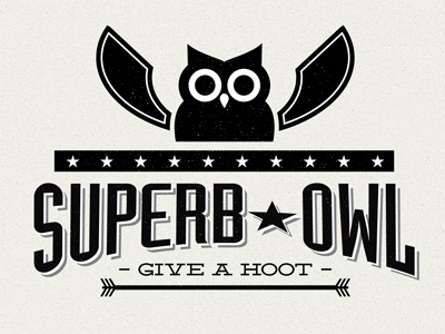 Superb Owl design football owl super bowl