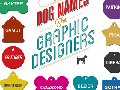 Dog Names for Graphic Designers animal blog dog name names pet type