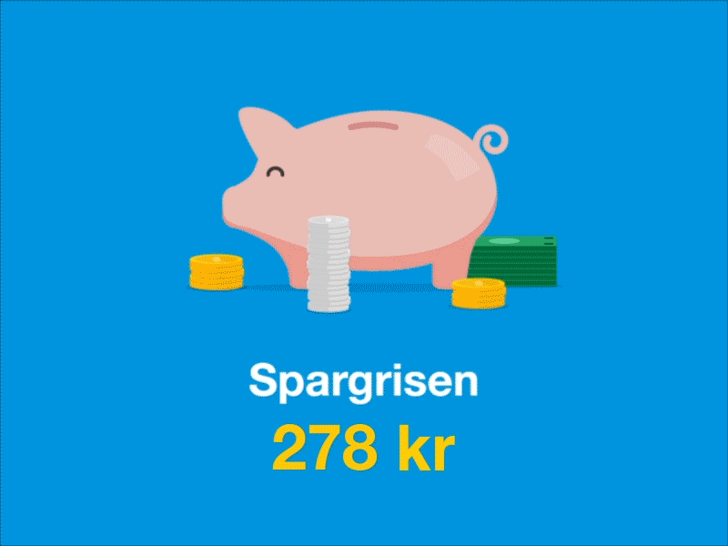 Veckopengen reward system bank bill children coin interactive money piggy bank safe savings