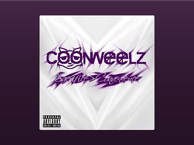 Coonweelz Album Art albumart branding coonweelz gskett logo music record sounddesign wordmark