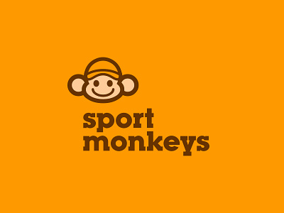 Sport Monkeys branding graphic design logo