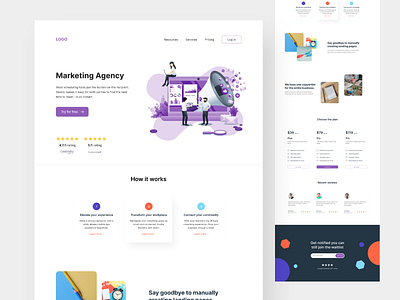 Marketing Agency Web Design