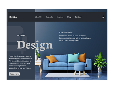 Decoration website app decoration design figma funiture graphic design logo luxury ui user experience user interface ux