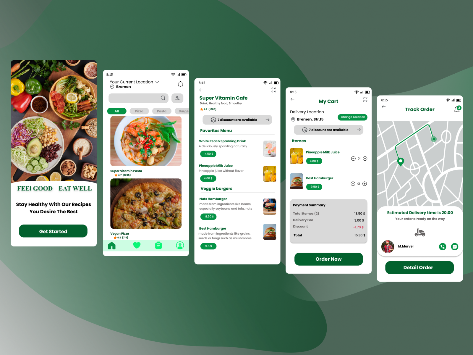 app-food-veggie-food-by-roya-azamimoghaddam-on-dribbble