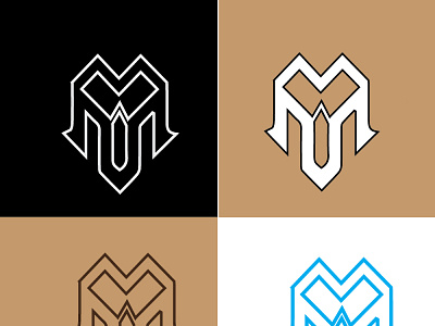 Premium Vector  Mm logo monogram letter mm logo design vector mm letter logo  design with modern trendy