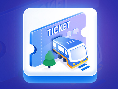 Train Ticket Game Art