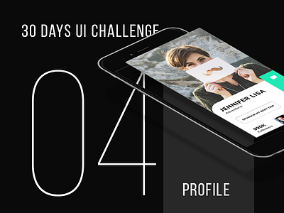 Day 04 - Profile UI concept experiment minimal profile ui ui challenge unconventional white