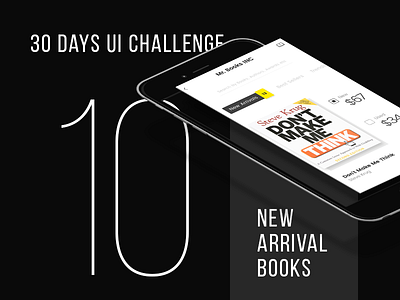 Day 10 - New Arrival Books UI