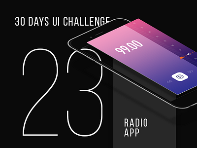 Day 23 - Radio App UI