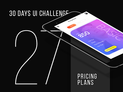 Day 27 - Pricing Plans UI
