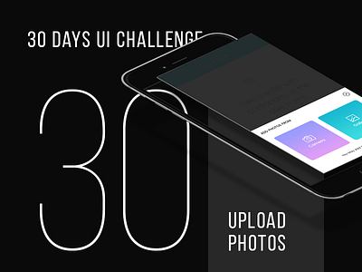 Day 30 - Upload Photos UI 30 days custom modal popup soft trending ui ui challenge ui exploration ux