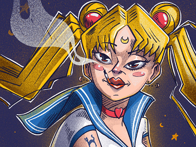 Sailor Moon art character digital digitalart illustration illustration art sailormoon sailormooncallenge