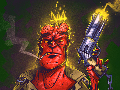Hellboy art character comics comicsart digital digitalart illustration illustration art