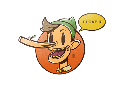 Pinocchio art character digital digitalart illustration illustration art