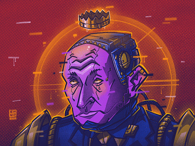 17th President of the United Russian Galactic Empire art character cyberpunk digital digitalart illustration illustration art streetart