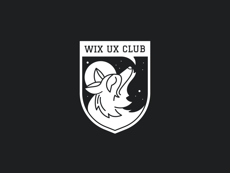 Wix UX club Tshirt gif hand drawn illustration illustrator sketch ux wix