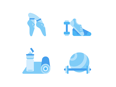 Exercise icons digital exercise graphic graphic design gym icon illustration series sport vector web