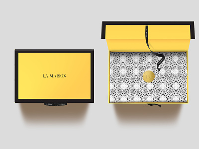 La Maison - fashion brand's box box fashion fashion brand packaging saudi arabia
