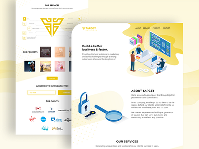 Landing page - Target