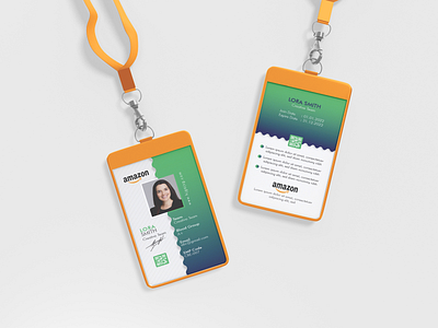 ID card Design corporate id card graphic design id card id card design