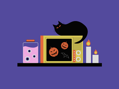 Halloween adobe illustrator characters graphic design halloween illustration ui vector
