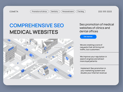 Medical Marketing website