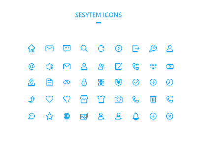 一组系统图标练习 A set of system icon exercises app ui