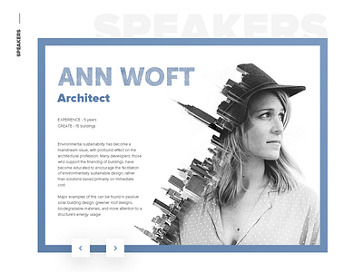 Speakers block clean design graphic ui ux web website