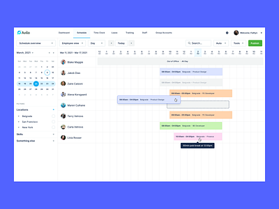 06/ Schedule - Day View