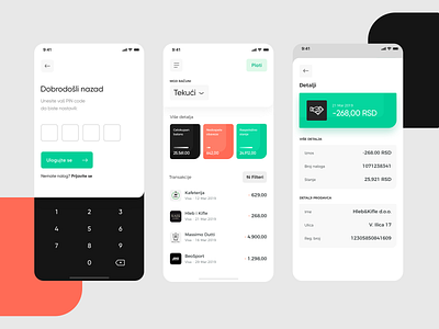 Intesa Mobile v03 app bank bankapp design interface ios design iphone minimal ui user inteface ux